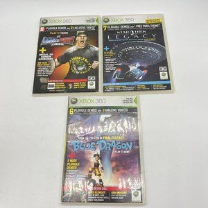 Microsoft Xbox 360 Demo‎ Discs Lot June 07 Holiday 07 October 07